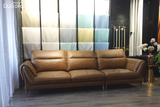 Ghế Sofa băng 4 chỗ GuTrend 2,8m Da bò Brazil 80%