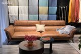 Sofa băng 4 chỗ GuFuture 2,7m Da bò mộc Italy 80%