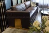 Sofa băng 4 chỗ GuLux 2,5m Da bò Brazil 80%