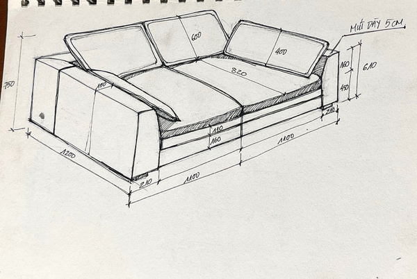 Sofa thiết kế riêng - SOD10