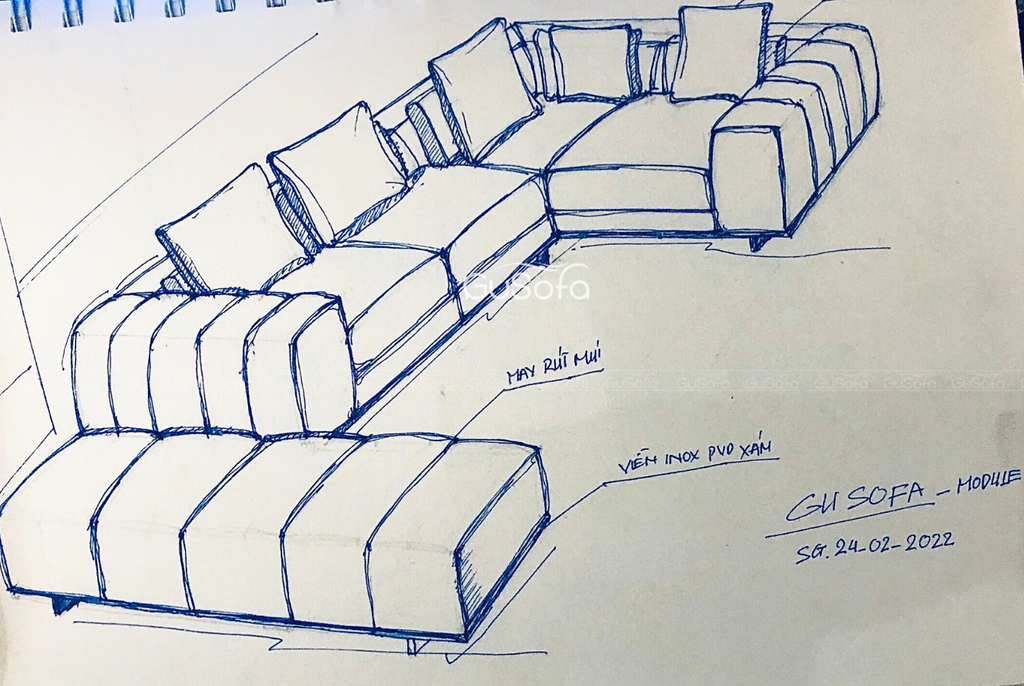 Sofa thiết kế riêng - SOD11