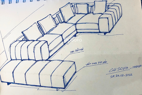 Sofa thiết kế riêng - SOD11