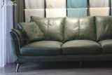 Ghế Sofa băng 3 chỗ GLORIA 2,2m Da bò Brazil 80%