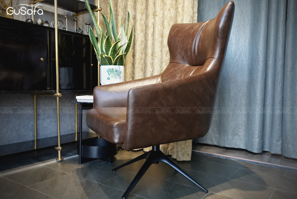 Ghế Armchair AC02  Da tổng hợp F72
