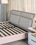 Giường BED19 1,8m x 2,0m bọc da tổng hợp Microfiber