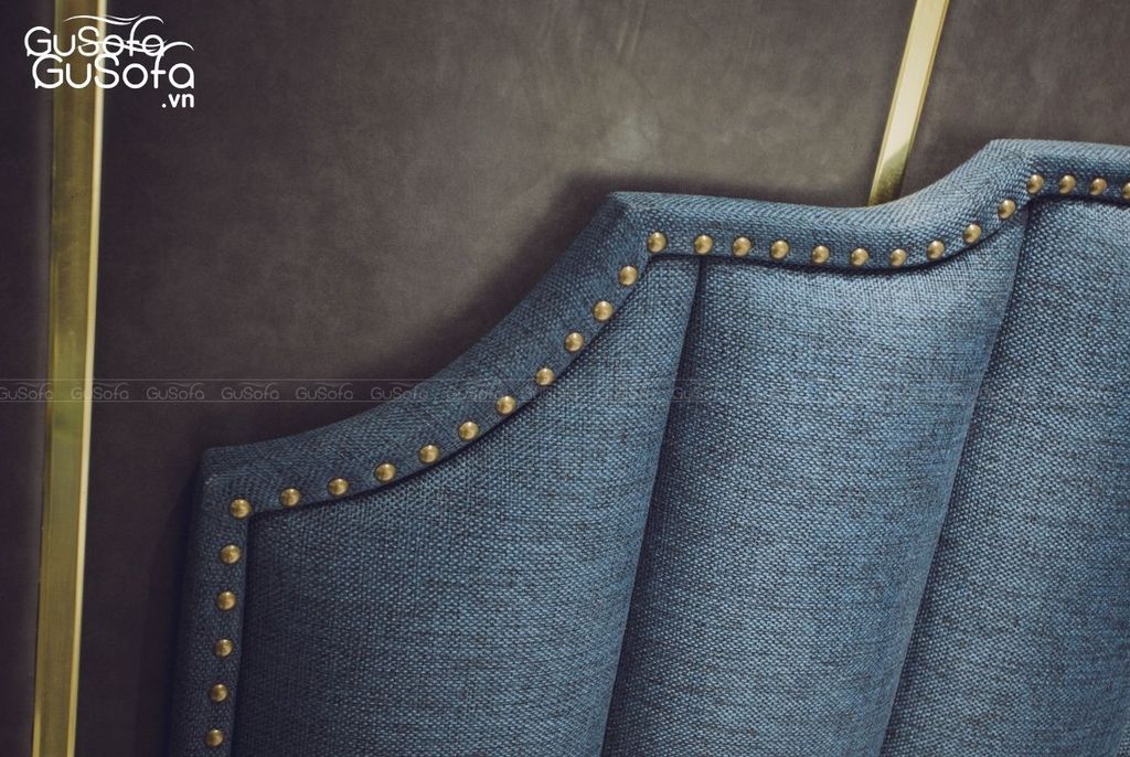 Giường BED05 1,8m x 2,0m bọc vải nỉ