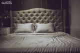 Giường BED07 1,8m x 2,0m bọc vải nỉ