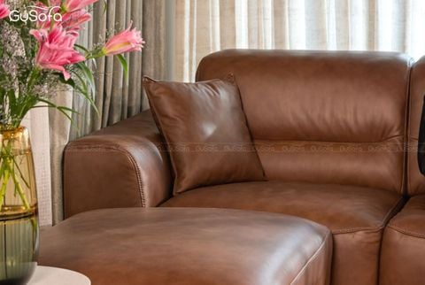 Bộ Ghế sofa da bò size lớn sang trọng