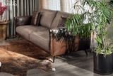 Sofa băng Lyna 2,2m Da bò Brazil mix Microfiber