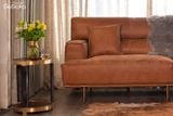 Sofa băng Zen 4 chỗ 2,5m Da bò Italy 80%