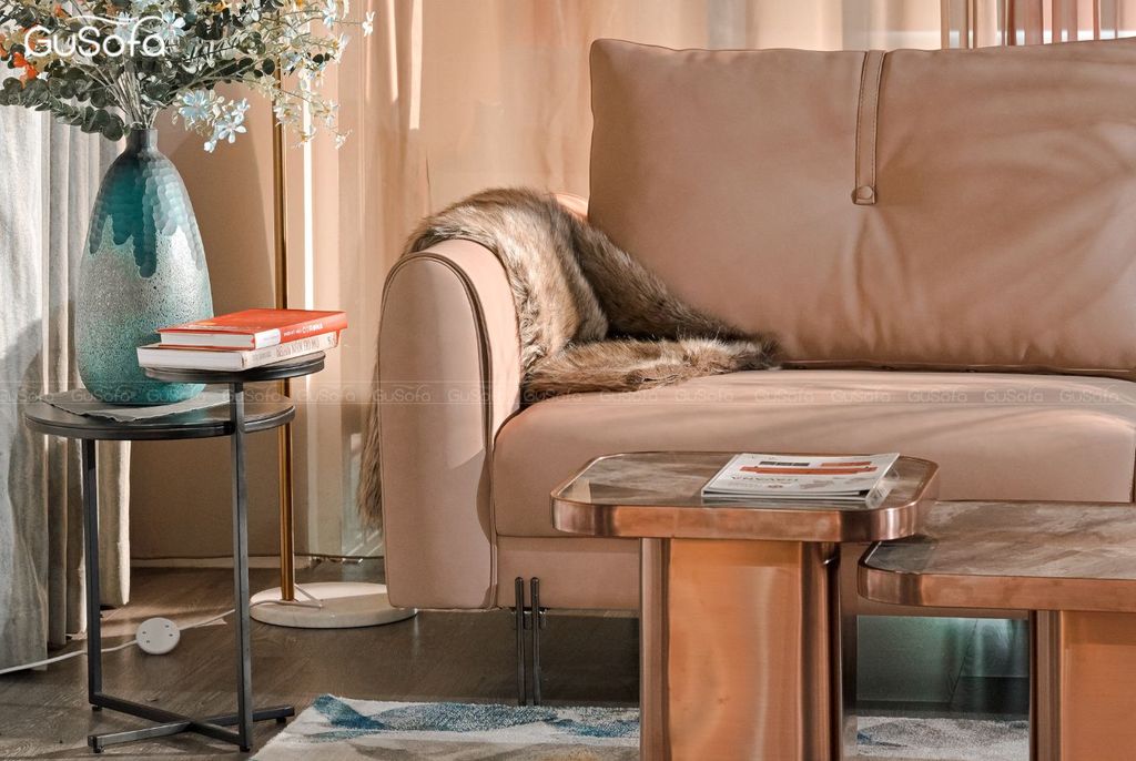 Ghế Sofa băng 3 chỗ HEBE 2,2m Microfiber