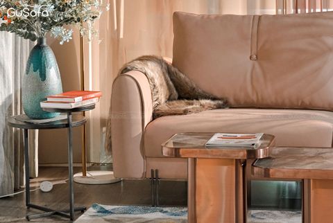 Ghế Sofa băng 3 chỗ HEBE 2,2m Microfiber