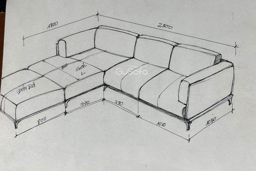 Sofa thiết kế riêng - SOD03