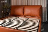 Giường BED11 1,8m x 2,0m bọc da tổng hợp Microfiber