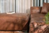 Ghế Sofa băng Feel size lớn 3.55m Da bò Brazil 80%