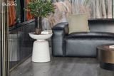 Ghế Sofa băng GuBasic chân bệt 2,6m 4 chỗ Da bò Indo 80%