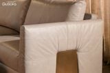 Sofa băng 4 chỗ GuLux 2,5m Da bò Brazil 80%