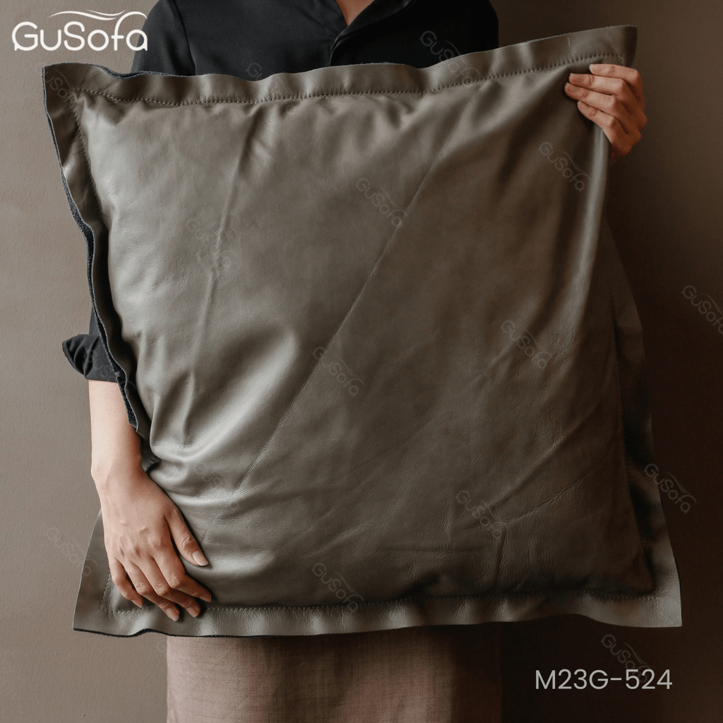 Gối sang trọng cho sofa da thật M23G-524