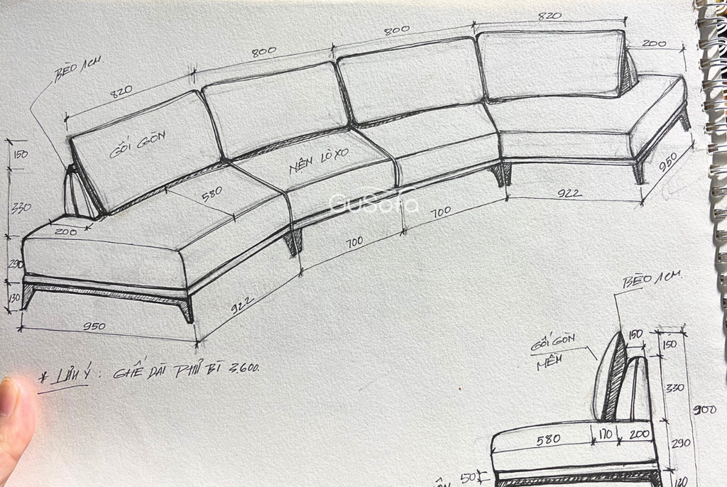 Sofa thiết kế riêng - SOD05