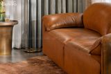 Ghế Sofa băng Gurelax 4 chỗ 2,5m Da bò Brazil 80%