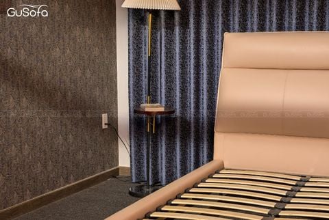 Giường BED16 1,8m x 2,0m bọc da tổng hợp Microfiber