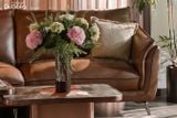 Ghế Sofa băng 4 chỗ GLORIA 2,4m Da bò Brazil 80%