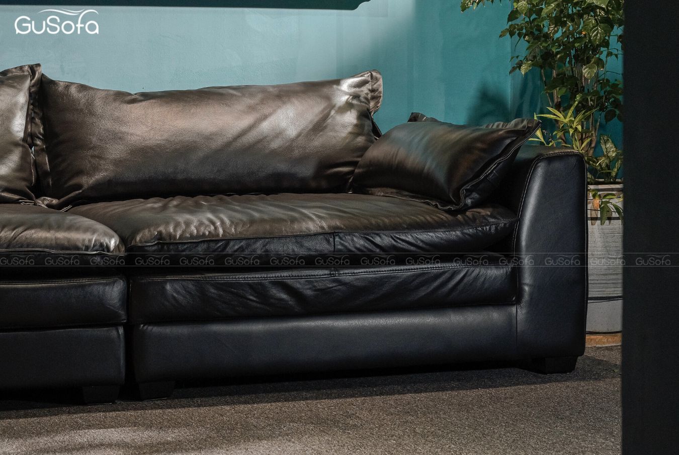  Ghế Sofa băng Together size lớn 2,5m Da bò Brazil 80% 