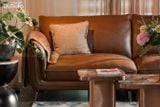 Ghế Sofa băng 4 chỗ GLORIA 2,4m Da bò Brazil 80%