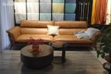 Sofa băng 4 chỗ GuFuture 2,7m Da bò mộc Italy 80%