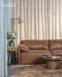 Ghế Sofa góc Gurelax size lớn 2,95x1,9 (m) Da bò Brazil 80%