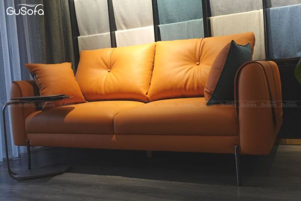 Ghế sofa nhỏ gọn giả da