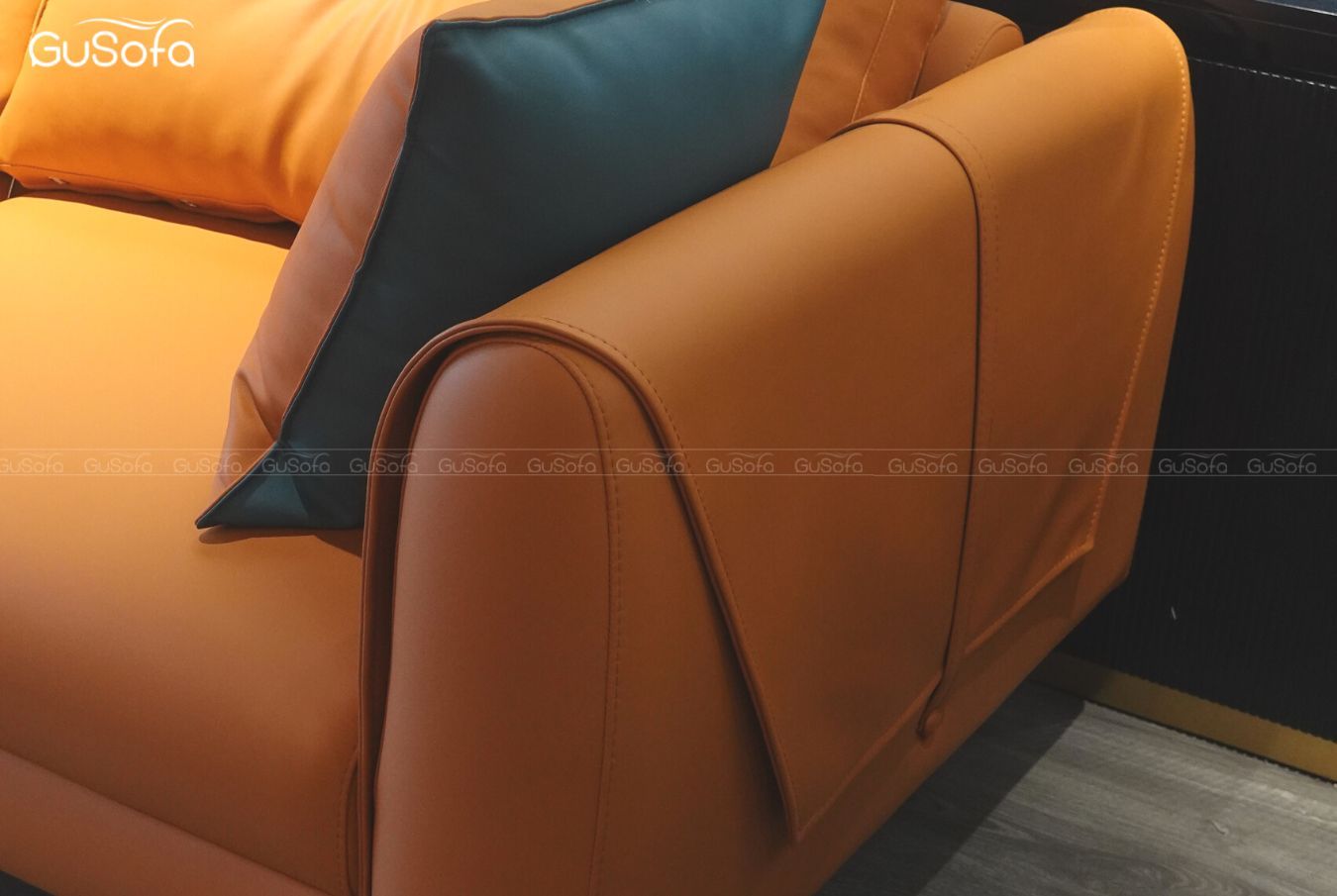  Ghế Sofa băng 3 chỗ HEBE 2,0m da Microfiber 