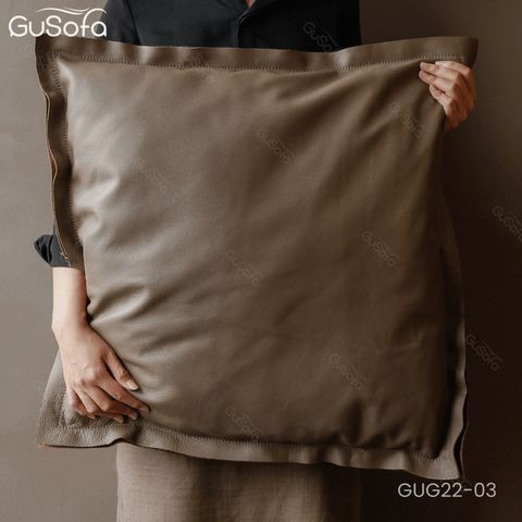 Gối sang trọng cho sofa da thật GUG22-03