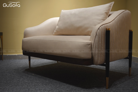 Ghế Armchair AC11 Da tổng hợp tiêu chuẩn cao Ranch