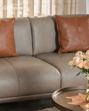 Set ghế Sofa quay vòng Connect size lớn 3x2,35 (m) Da bò Brazil 100%