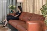 Ghế Sofa băng Jena size lớn 2,8m Da bò Brazil 80%