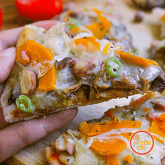 Bánh Pizza Rau Củ Thuần Chay (Phô Mai Đậu Gà)