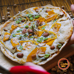 Bánh Pizza Rau Củ Thuần Chay (Phô Mai Đậu Gà)