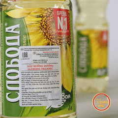 Dầu Hướng Dương Hữu Cơ Nga (1L)