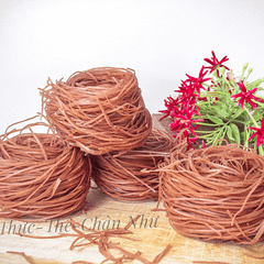 Hủ Tiếu Gạo Lứt Đỏ 500g (100% làm thủ công và tự nhiên)