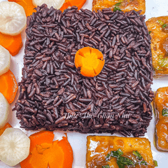 Gạo Lứt Đen 6 Tháng (Lứt Tím) (1Kg)