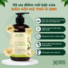 Dầu Gội Hà Thủ Ô, Gội – Xả 2in1, Hỗ Trợ Làm Đen Tóc, Giảm Bạc Tóc, Ngăn Rụng Tóc, Giúp Sạch Gàu, Hết Ngứa