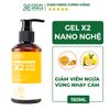 Dung dịch vệ sinh phụ nữ Gel X2 Nano Nghệ