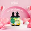 DẦU GỘI XẢ GỪNG DỪA HỮU CƠ CỎ CÂY HOA LÁ - NGĂN RỤNG TÓC, KÍCH THÍCH TÓC MỌC NHANH, TÓC ĐẸP CHUẨN MC