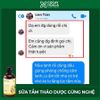 SỮA TẮM THẢO DƯỢC GỪNG NGHỆ - DƯỠNG TRẮNG, MỜ THÂM, NGĂN NGỪA MỤN VÀ HẠN CHẾ VIÊM TẮC LỖ CHÂN LÔNG