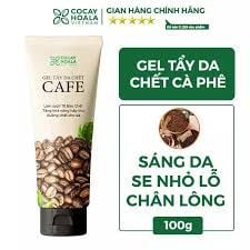 GEL TẨY DA CHẾT CÀ PHÊ CỎ CÂY HOA LÁ LOẠI BỎ LỚP SỪNG TRÊN DA, TĂNG KHẢ NĂNG HẤP THỤ DƯỠNG CHẤT CỦA DA