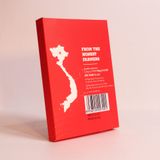  Hộp quà:  Sô cô la VIET NAM gourmet - Hộp trung (VIETNAM gourmet Chocolate - gift box Size M) - 90g 