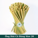 Ống Hút Cỏ Bàng Hộp Size 20