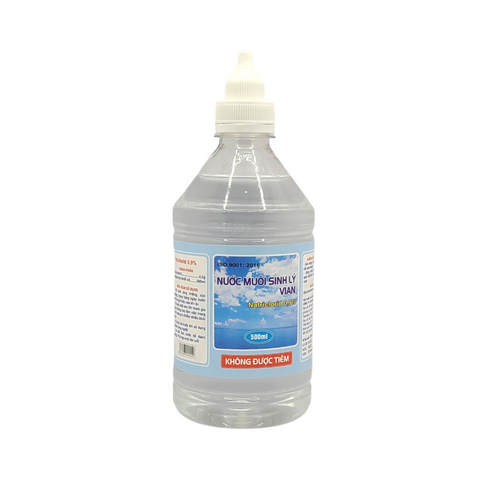 Nước muối sinh lý Vian 500ml