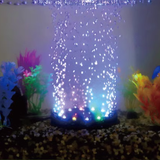 Đèn led nhiều màu kết hợp sủi oxy ZY trang trí bể cá siêu đẹp